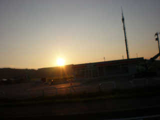道の駅を出る頃には、日が暮れてきた。